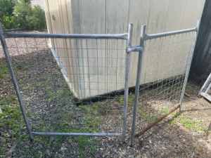 Fence panels - galvanised