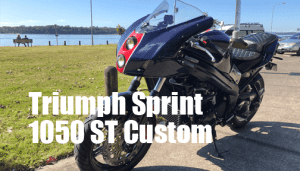 Triumph Sprint 1050ST Custom Build