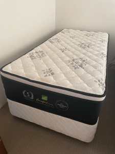 Single Bed with Bedworks Mattress