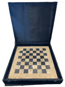 Polished Stone Chess Board Black/Brown 032400286701