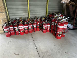 Fire Extinguishers, 60 of - Bulk Buy