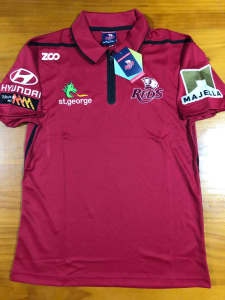 Super Rugby Pacific Queensland Reds Logo Baseball Jersey Shirt For Men And  Women - Freedomdesign