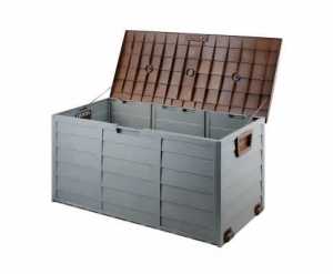 Gardeon Outdoor Storage Box 290L Lockable Organiser Garden Deck Shed