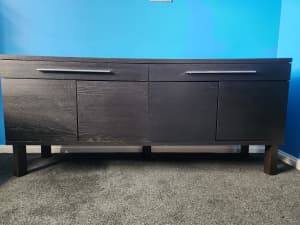 Moving out sale - Black TV cabinet