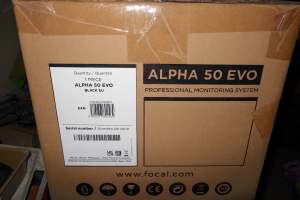 NEW BOXED FOCAL ALPHA 50 EVO STUDIO MONITORS