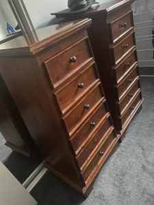 Dressing table side draws with 6 draws