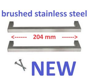 25 x Kitchen Cabinet Door Handles Brushed Stainless Steel CHEAP Drawer