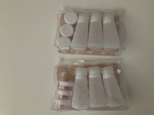 Wanted: Travel Pack of Flip Top Bottles and Containers..