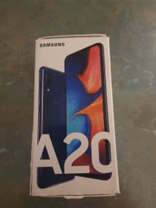 Samsung A20 phone and accessories