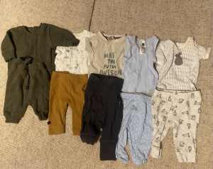 5x baby outfits -all size 0000 (newborn-3months)- $15 the lot