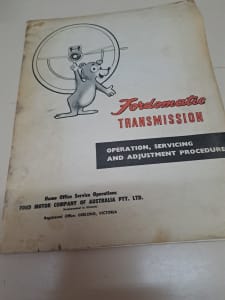 Fordomatic Service Manual******1958