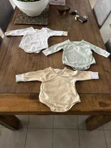 Rose And Beige Romper Suits $10 Each