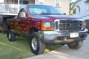 Ford F250 Xlt (4x4) 2001 4 Sp Automatic P/up