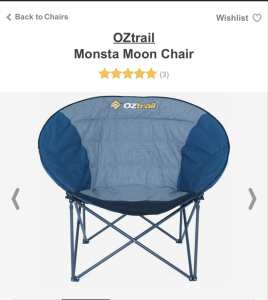 oztrail monsta moon chair