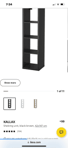 IKEA Kallax shelving unit