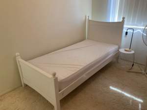 Giveaway Single princess style timber bed and mattress