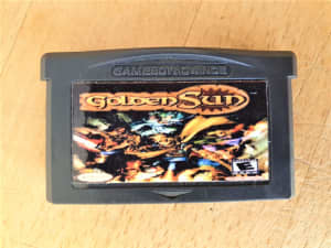 Golden Sun game for Nintendo Gameboy Advance