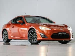 2013 Toyota 86 ZN6 GT Orange 6 Speed Sports Automatic Coupe
