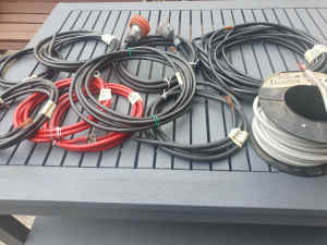 16mm2 weld wire flex and 2.5mm2 extension lead please read ad