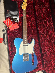 Fender American original series 60s telecaster lake placid blue