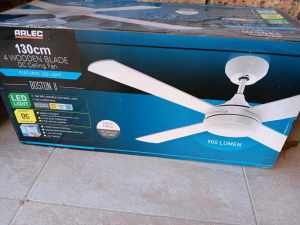 Arlec 130cm Ceiling Fan BRAND NEW - Surplus to renovation needs