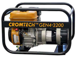Cromtech 3000W / 2800W Recoil Start Robin Subaru Petrol Generator