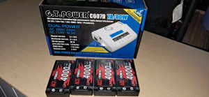 R/C batteries and charger