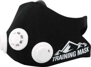 TRAINING MASK - SILICON MASK WITH ELASTIC HEAD STRAP