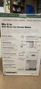 Cuisinart soft serve ice cream maker