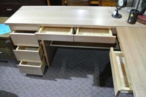 Oak corner desk customise-Australian made