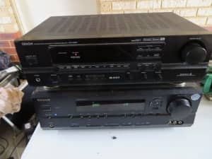 Onkyo TX-SR574 Denon AVR 700RD for parts of fixing 70 for both read 