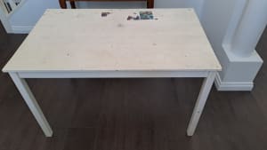 Wooden table 1200mm x 750mm
