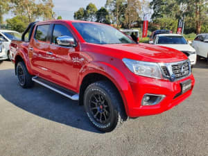 2017 Nissan Navara D23 S2 ST Red 7 Speed Sports Automatic Utility