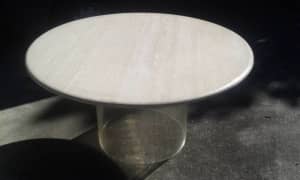 1970's 4 x Seater Marble Dinning Table $1300