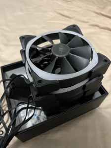 6 x NZXT RGB AER Chassis fans controller