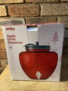 Apple shaped drink dispenser