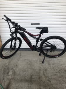 VALK XT9 ELECTRIC DUAL SUSPENSION BICYCLE 29”