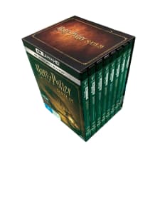 Harry potter 4k blu ray box set, most discs have never been played