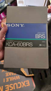 Brand new Sony umatic and BVU video tapes