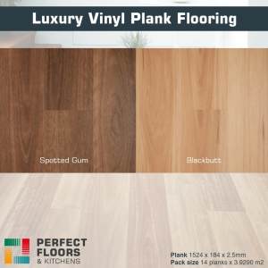 2.5 mm Vinyl Plank Flooring, ULTIMO Range, 0.3 mm wear layer