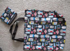 brand new lightweight handy foldable shopping carry bag reusable