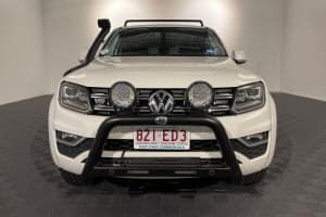 2017 Volkswagen Amarok 2H MY17 TDI550 4MOTION Perm Highline White 8 Speed Automatic Utility