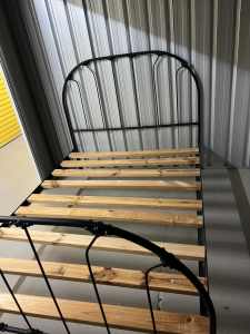Queen bed frame delivery available