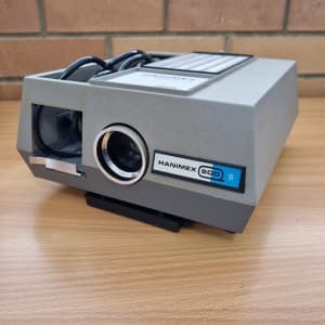 Vintage Hanimex Electric 35mm Slide Projector 800S Original Box