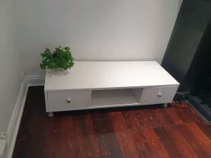 Harvey Norman White TV stand Excellent Condition