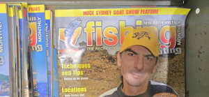 Old Fishing Monthly magazines