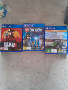 Ps4 games, 50+ DVDs and board games