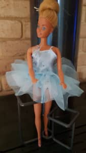 Dolls Clothes - Blue Ballerina Outfit: NEW Suits Barbie Type Doll