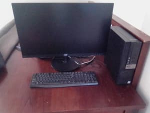 Desktop Computer with 27inch Monitor