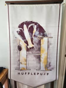 Harry Potter Hogwarts Hufflepuff Wall Banner